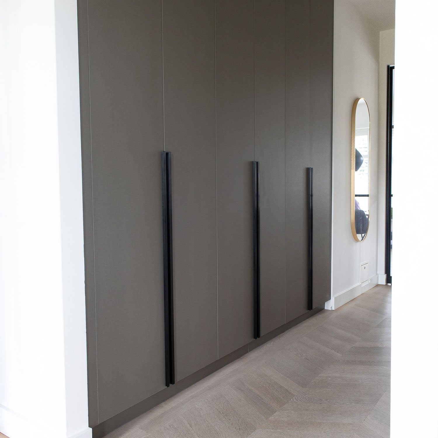 Opbergruimte op maat De Maat Fabriek met flexibele indeling in de hal