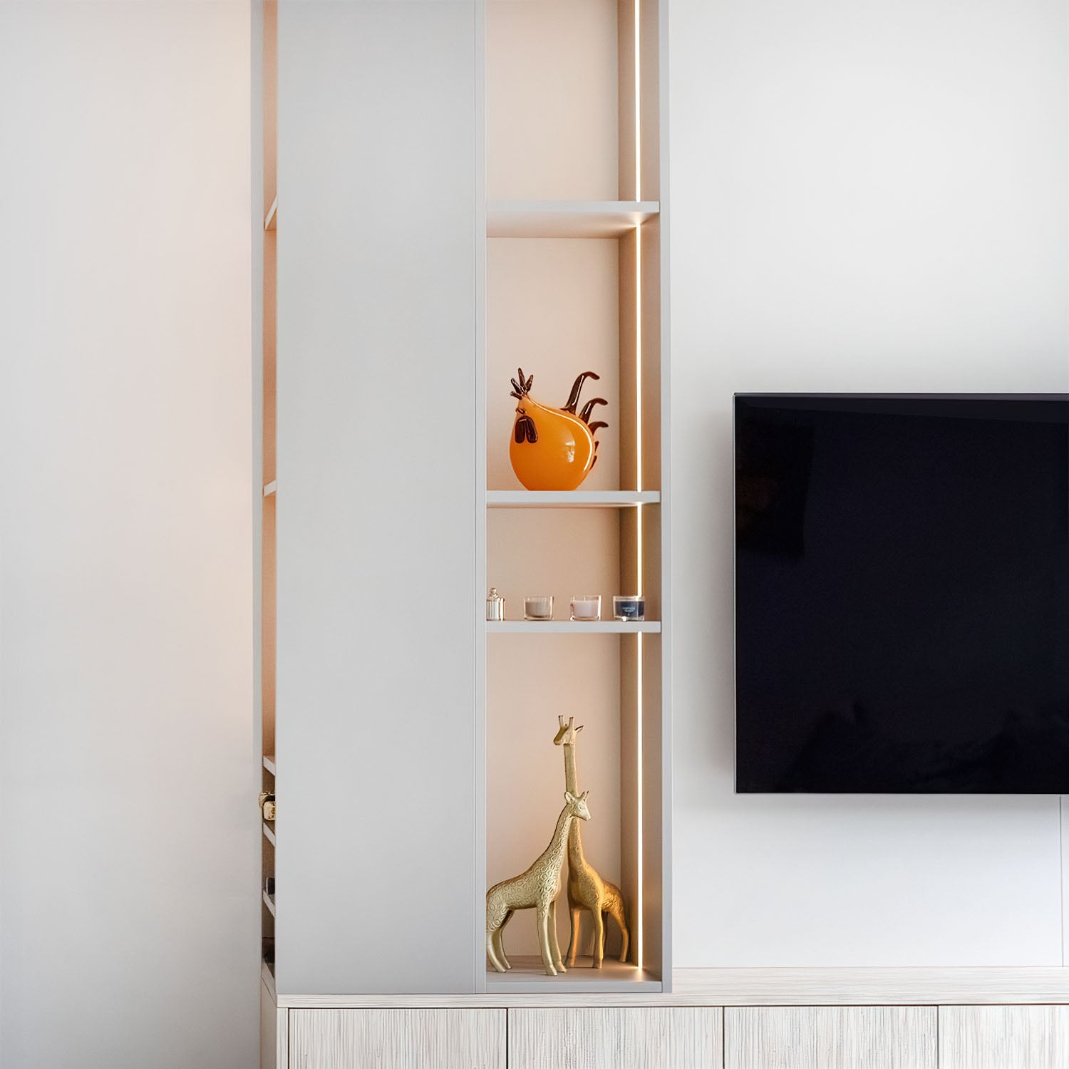 TV-meubel op maat – eigentijds maatwerkdesign van De Maat Fabriek