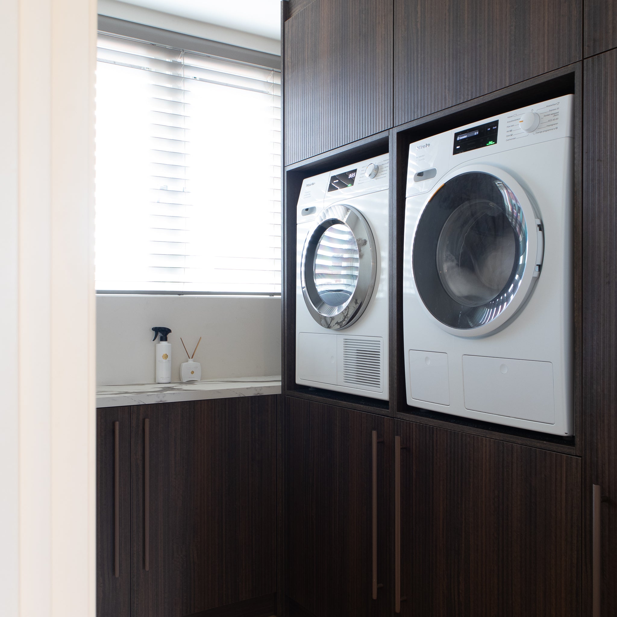 Wasmachine kast